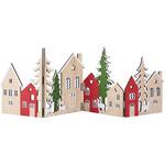 8185-5622 冬装飾 クリスマス 木製デコレーションスタンド ポップ ストア・エキスプレス