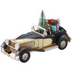 8736-1940 冬装飾 クリスマスデコレーション ティンクリスマスカー スポーツカー ストア・エキスプレス