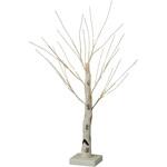8245-128 冬装飾 クリスマスデコレーション LED卓上ブランチツリー ホワイト ストア・エキスプレス