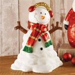 8808-166 冬装飾 クリスマスデコレーション メルトスノーマンオブジェ 高さ41cm ストア・エキスプレス