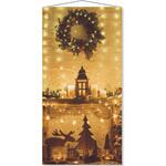 8798-6228 冬装飾 クリスマスデコレーション タペストリー クリスマスゴールド ストア・エキスプレス