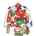 8148-708 クリスマスデコレーション 吊り装飾 ワクワククリスマス2段 センターハンガー 高さ60cm ストア・エキスプレス