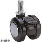 TY40N8SL-12 双輪キャスター Φ40 自在ストッパー付 ネジ式 TY40Nシリーズ 東海キャスター
