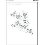 ゼノア エンジン刈払機 BC4410DW-EZ 部品 ショートブロック ゼノア