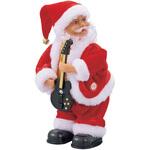 28975-124 冬装飾 クリスマスデコレーション ダンシングギターサンタ ストア・エキスプレス