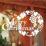 8185-1987 冬装飾 クリスマスデコレーション スノースプレー用型紙 M リース ストア・エキスプレス