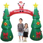 7892-5366 冬装飾 クリスマスデコレーション エアブローアーチ クリスマス ストア・エキスプレス