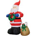 8803-1274 冬装飾 クリスマスデコレーション 特大エアブロードール サンタ ストア・エキスプレス