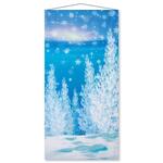 8863-1454 冬装飾 クリスマスデコレーション タペストリー クリスタルスノー ストア・エキスプレス