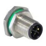 PXMBNI12RPM17AFLM12001 丸型コネクタ 17極 M12 ケーブルマウント パネルマウント 1箱 25個入 BULGIN