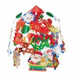 8148-708 クリスマスデコレーション 吊り装飾 ワクワククリスマス2段 センターハンガー 高さ60cm ストア・エキスプレス