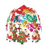 8148-4476 クリスマスデコレーション 吊り装飾 てくてくサンタ2段センター ストア・エキスプレス