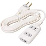 P70-0305-01 コード付きテーブルタップ(3m) ナリカ