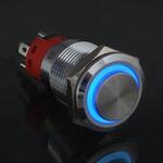 GB-PSLED-A24V-BL LED付オルタネイト型プッシュスイッチ GB-PSLED-Aシリーズ GB
