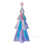 冬装飾 LEDホログラム レインボーフィルムモチーフ ストア・エキスプレス