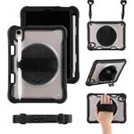 iPad mini 8.3インチ (A17 Pro/第6世代) 縦横スタンド可能 360度回転ホール 耐衝撃ケース クリア Smart Stock