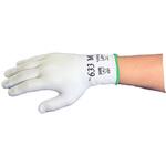 耐切創カットバリア ホワイト ノンコート リーブル