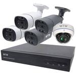 WTW塚本無線 PoE4ch録画装置+500万画素防犯カメラ1台セット 塚本無線