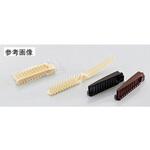 16852 コーム付き二つ折りヘアーブラシ クリアOP 600個入り DAITO