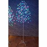 7892-5284 冬装飾 クリスマス用品 LEDケサランパサラン立ち木ライト 高さ210cm ストア・エキスプレス