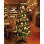 8162-2454 冬装飾 スタンダードクリスマスツリーセット ゴールド ストア・エキスプレス