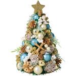 冬装飾 クリスマス用品 ミックス卓上ミニツリー 高さ30cm ストア・エキスプレス