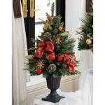 冬装飾 クリスマス用品 クラシックポットクリスマスツリー 高さ75cm ストア・エキスプレス