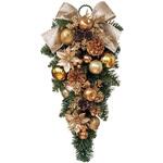 冬装飾 クリスマス用品 ラグジュアリースワッグ ストア・エキスプレス