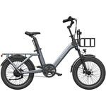 20型 自動3段変速機能付き電動アシスト自転車  フロントキャリア付き【組立整備済み】 ADO(A DECE OASIS)