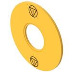 61-9970．9 Legend plate for Emergency-Stop switch y EAO
