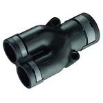 BEYR080707 コンジットフィッテイング Y ピース 黒 ナイロン 12 BEYRシリーズ用 1袋 2個入 KOPEX