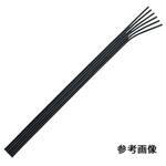 UFF-04-8-20 フラットチューブUFF 8-4×2.5mm 黒 UFF-04-8シリーズ 潤工社