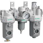 屋外向け商品WPシリーズ FRLコンビネーションユニット Gねじ オートドレン(NOタイプ)CW4000-□G-W-Fシリーズ CKD