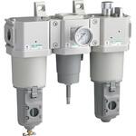 屋外向け商品WPシリーズ FRLコンビネーションユニット NPTねじ オートドレン(NOタイプ)CW8000-□N-W-Fシリーズ CKD