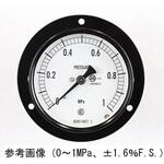 AC15-221 普通形圧力計(Φ75)埋込形D枠(取付穴) AC15-221シリーズ 長野計器