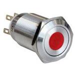 MPI005D28LSRD12 押しボタンスイッチ ラッチ パネルマウント SPST 1箱 40個入 BULGIN
