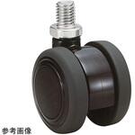 TE50N3L-19 双輪キャスター Φ50 自在 ネジ式 東海キャスター