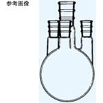 042-34380 四頭フラスコ 側管角度15° 白 042シリーズ 日本理化学器械(NRK)