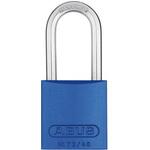 72/40HB40 Blue Abus 安全用南京錠 パドロック アルミ、スチール 青 ABUS