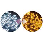 8162-2696 冬装飾 クリスマスツリー飾り イルミネーション LED100球 カラーチェンジストレートライト ストア・エキスプレス