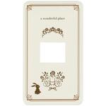 ファッションプレート ウサギ 1口用 オーム電機