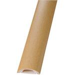 テープ付きプロテクター 1号 木目ライト 1m×1本 オーム電機