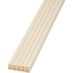 DZ-AMT11-M/10P テープ付ABSモール1号 1m ミルキー 10本入 オーム電機