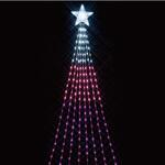 冬装飾 クリスマス イルミネーション ナイアガラライト ピンクグラデーション LED 270球 ストア・エキスプレス