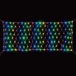 冬装飾 クリスマス イルミネーション ネットライト LED 160球 ストア・エキスプレス