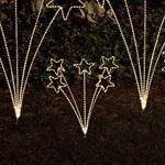 冬装飾 クリスマス イルミネーション LEDノルディックスターライト ストア・エキスプレス