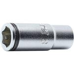 6．35mm差込 ナットグリップセミディープソケット 13mm Ko-ken(コーケン/山下工業研究所)