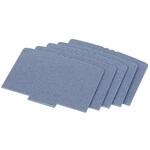 名刺仕切り板 A002(5枚入/ブルー) カール