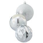 冬装飾 クリスマス用品 オーナメントボール 直径12cm ストア・エキスプレス
