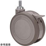 TEH130N16WSL-25 双輪キャスター Φ130 自在 ダブル ストッパー付 ネジ式 TEシリーズ 東海キャスター